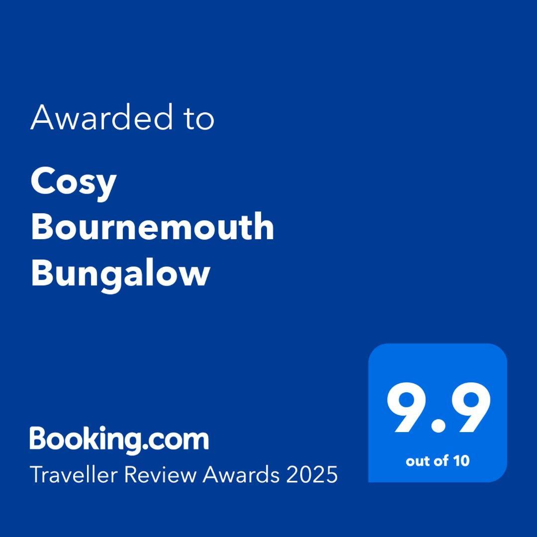 Cosy Bournemouth Bungalow ファーンダウン エクステリア 写真